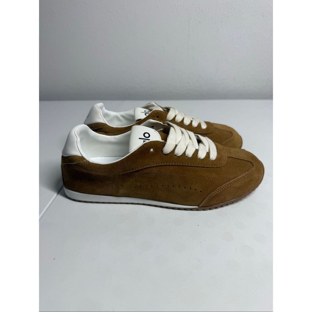 Alo Yoga Sunset Caramel Brown Sneakers Women’s Size 9,5